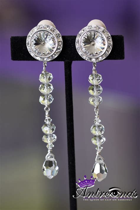 comfortable clip on earrings.